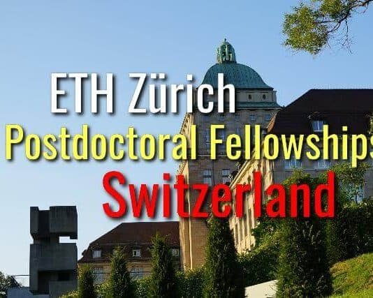 PhD Position in Hydrogen Production, ETH Zurich, Switzerland Postdoc Position at University of Zurich Switzerland