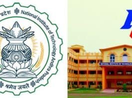 Faculty Recruitment in NIT Andhra Pradesh, Tadepalligudem, India