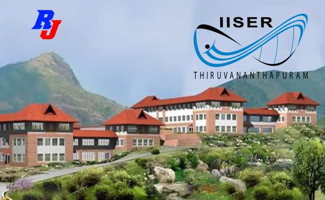 Research Associate Position In IISER Thiruvananthapuram Kerala Apply 