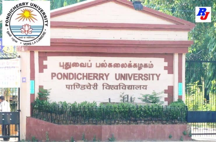 RA and JRF Positions at Pondicherry University, India