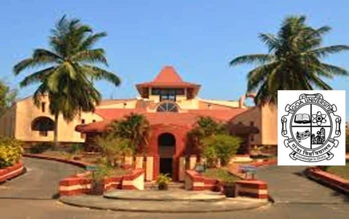 Goa University Vacancy - Regular Faculty Positions 2020
