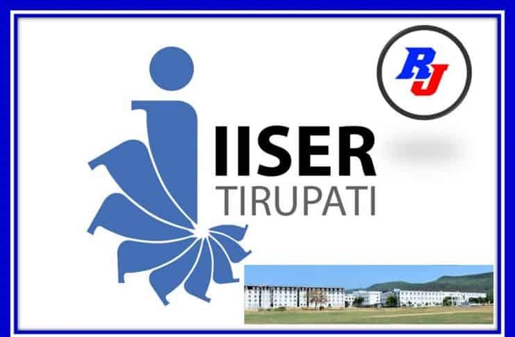 Post Doctoral Research Fellowship at IISER Tirupati