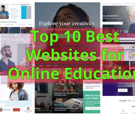 Top 10 Best Websites for Online Education – Tips for Lockdown Condition Top 10 Best Websites for Online Education – Tips for Lockdown Condition