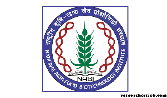 Scientist and Research Associate Position in NABI (Direct Recruitment), Mohali (Punjab), India Direct Recruitment of Scientists in NABI, Mohali (Punjab), India