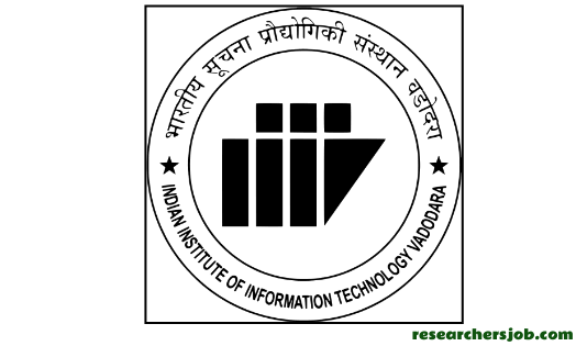 Regular Faculty Position in IIIT Vadodara, Gujarat, India Faculty Positions at IIIT Vadodara, Gujarat, India