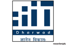 Faculty Positions in IIIT Dharwad (Visiting), Karnataka, India Faculty Positions in IIIT Dharwad (Regular), Karnataka, India