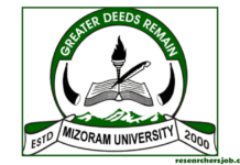 Recruitment for Faculty Positions (Regular) at Mizoram University (Central University) Recruitment for Faculty Positions (Regular) at Mizoram University (Central University)