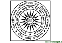 Regular Faculty Recruitment in SLIET, Sant Longowal Institute of Engineering & Technology, Punjab, India Regular Faculty Recruitment in SLIET, Sant Longowal Institute of Engineering & Technology, Punjab, India
