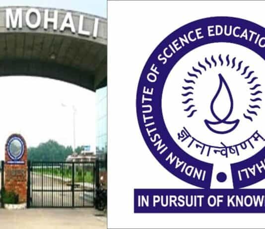 Postdoctoral Fellow at IISER Mohali, India Research Associate At IISER Mohali -Department of Physical Sciences- Apply by 27 Oct. 2020