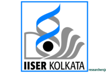 Research Associate Position at IISER Kolkata, WB, India Research Associate Position at IISER Kolkata