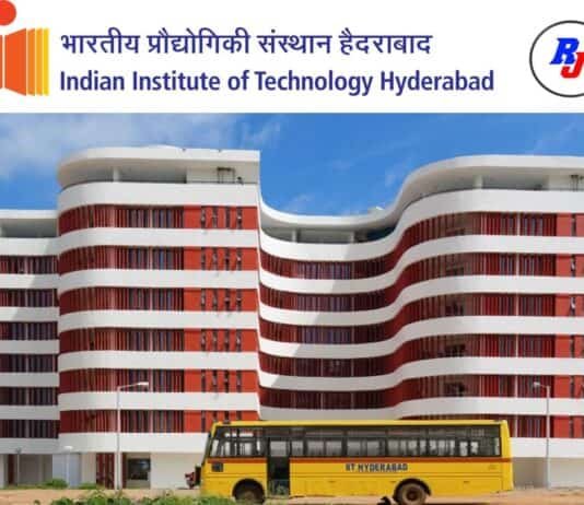 Research Associate Position at IITH in a Funded Project, Hyderabad, India Research Associate Position at IITH, Hyderabad, India
