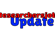 Research Update: 30 October 2025- Career options with Researchersjob Researchersjob Update