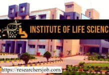 Project Scientist-I at ILS, Institute of Life Sciences, Bhubaneswar, India Scientist B Recruitment 2020 in ILS, Bhubaneswar, India