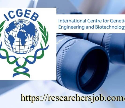 Research & Project Scientist Positions at ICGEB, New Delhi, India Senior Information Scientist Position BTIC Project at ICGEB, New Delhi, India