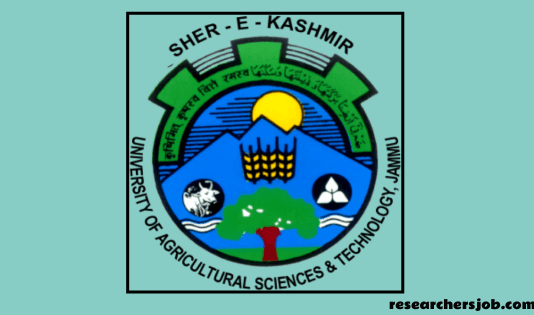 Regular Faculty Positions at Sher-e-Kashmir University, J & K, India Sher-e-Kashmir University of Agricultural Sciences and Technology of Jammu recruitment (1)