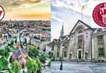 Postdoc in Microbial Bioinformatics, University of Copenhagen, Denmark The University of Copenhagen has four campus areas. As distances in Copenhagen are relatively small, it is easy to get from one campus to the other either by bicycle or public transportation. The campus areas are integrated into the city of Copenhagen and students use the facilities available in the city, adding a lively buzz to the streets and cafés of Copenhagen.