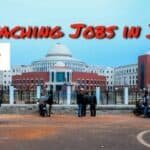 Teaching Jobs in India: Faculty Positions in IIT, NIT, Govt. and Reputed Institutes